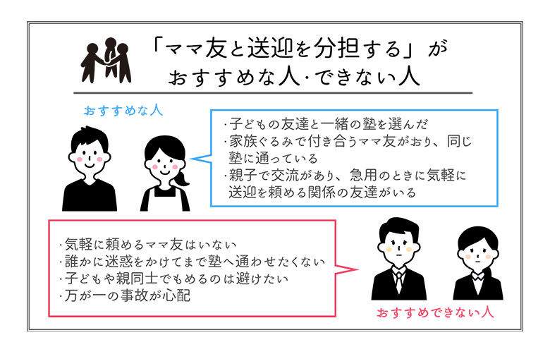 塾に送迎できない問題の解消法7つ！塾の送迎問題から解放します